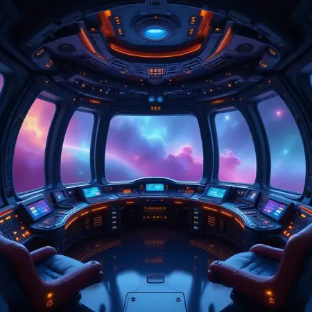 Starmission B.23 Spaceship - SDXL