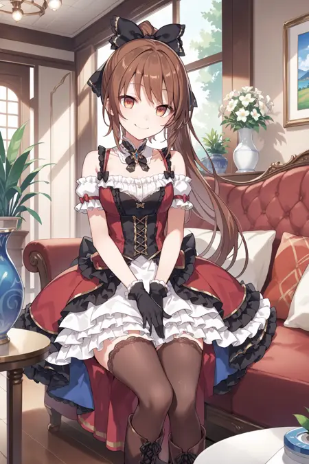 Ranun - Gothic ha Mahou Otome [SD1.5/Pony6]