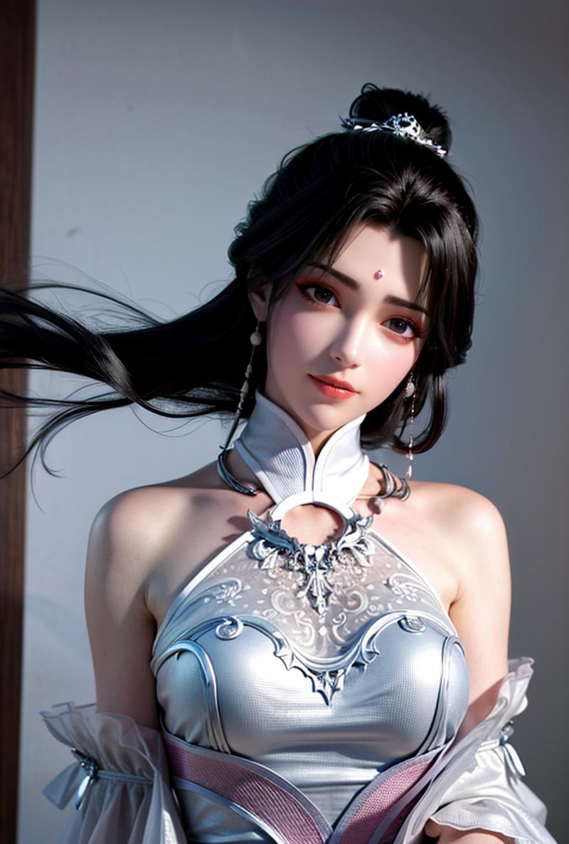 这个虚拟人有点像月婵[国漫女神系列] This virtual girl looks a bit like Yue Chan [Chinese comic goddess] image by michaelmoon