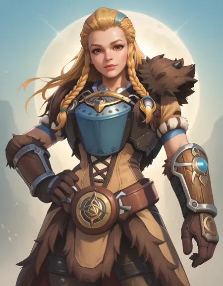 Brigitte Shieldmaiden skin (Pony & Illus)