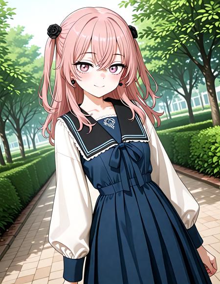 Lady Lazy Retro Long Sleeve Dress - Illu v1.0