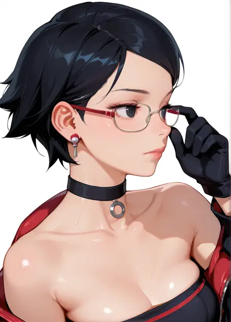 Sarada Uchiha - Boruto Two Blue Vortex Illustrious (Commission)