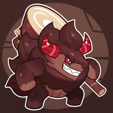 schwarzwälder/Choco Werehound Brute - [Cookie Run Kingdom] ~ (Illustrious)