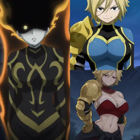 Dimaria Yesta [2 Outfits + God Soul Form • Fairy Tail]