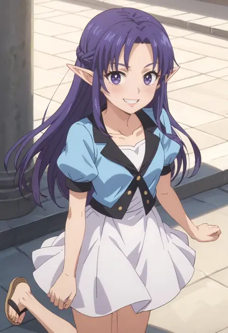 Natasha - Botsuraku Yotei no Kizoku dakedo Hima Datta kara Mahou wo Kiwametemita - 3 Outfits - Pony/SDXL