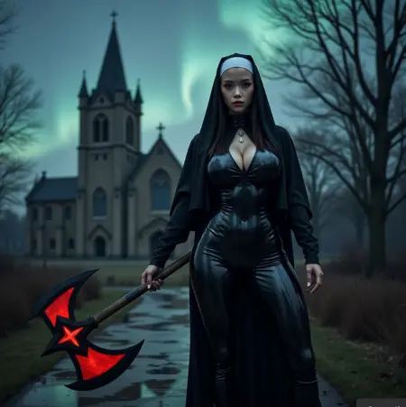 Flux Latex Nun