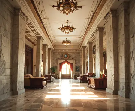 Authoritarian Interior (Architecture) (Pony) (AD)