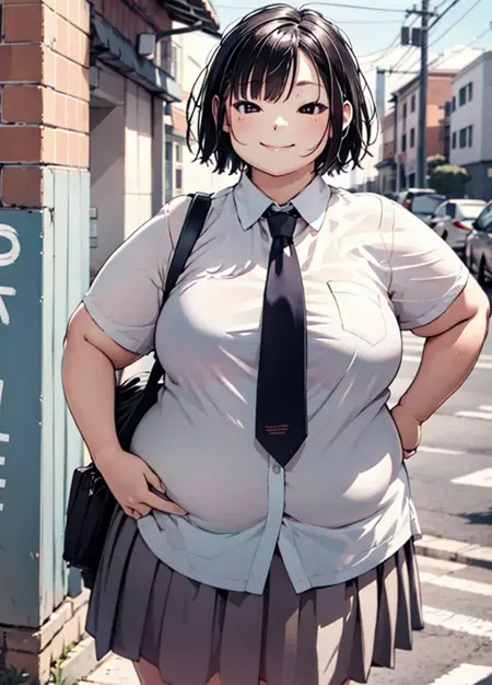 Plump girl - 馬場之助(わんぱく) - SD1.5