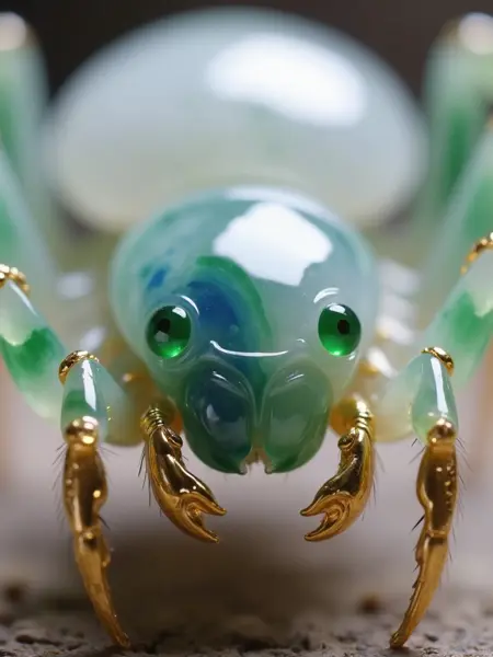 DE_Jade - Carved Insect Creation_Diverse Style Generation