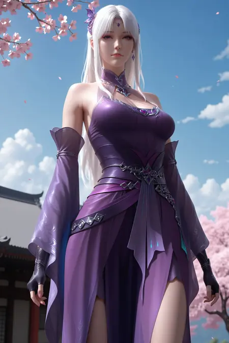 斗破苍穹 - 小医仙紫裙 - Pony & IL