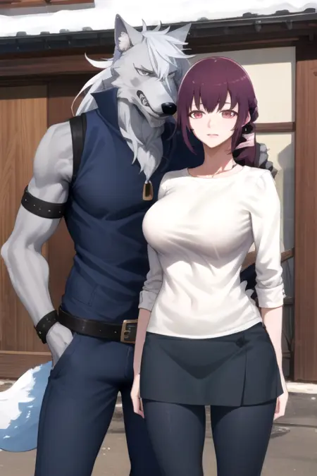 Wolfrun x Ikuyo Hoshizora (Smile Precure)