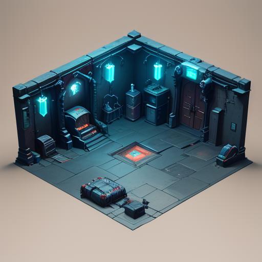 Table Rpg / D&D Maps - Isometric - Room image by Tomas_Aguilar