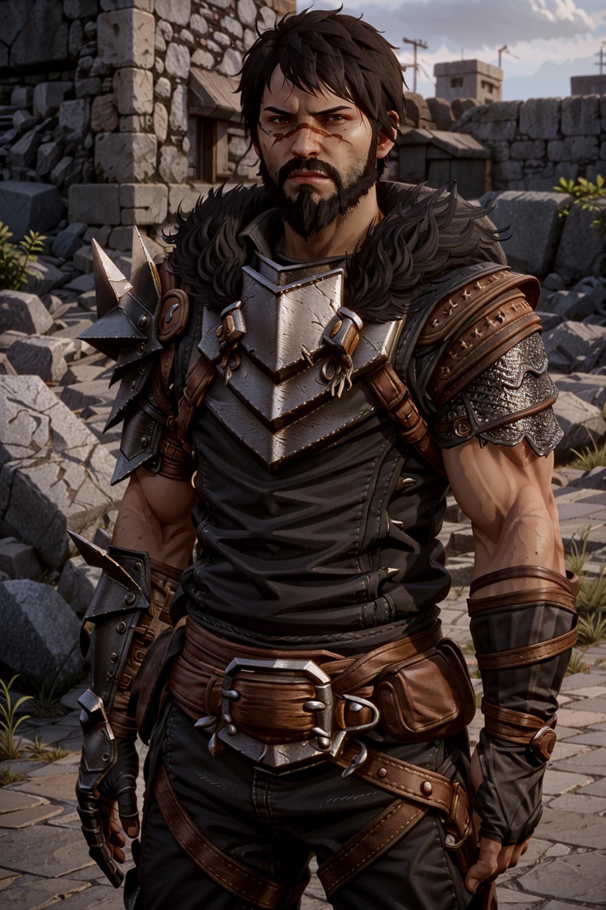 Male Hawke from Dragon Age 2 image by BloodRedKittie