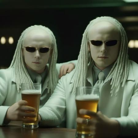 The twins - The Matrix Reloaded - Flux1.D & SDXL v1.0 SDXL