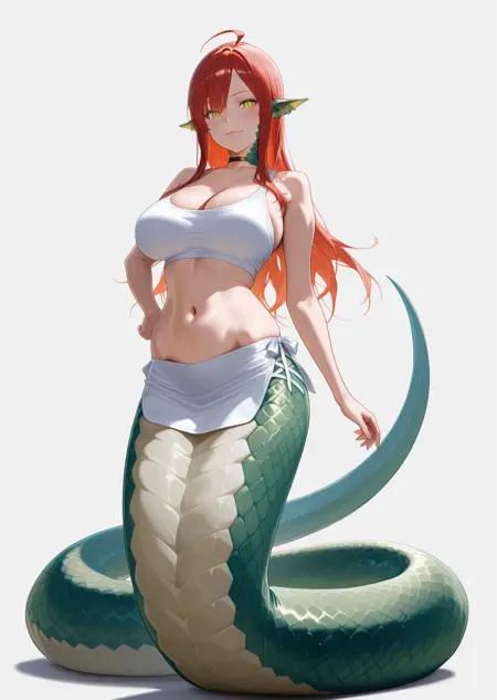 Lamia (concept) [Illustrious | Pony XL]