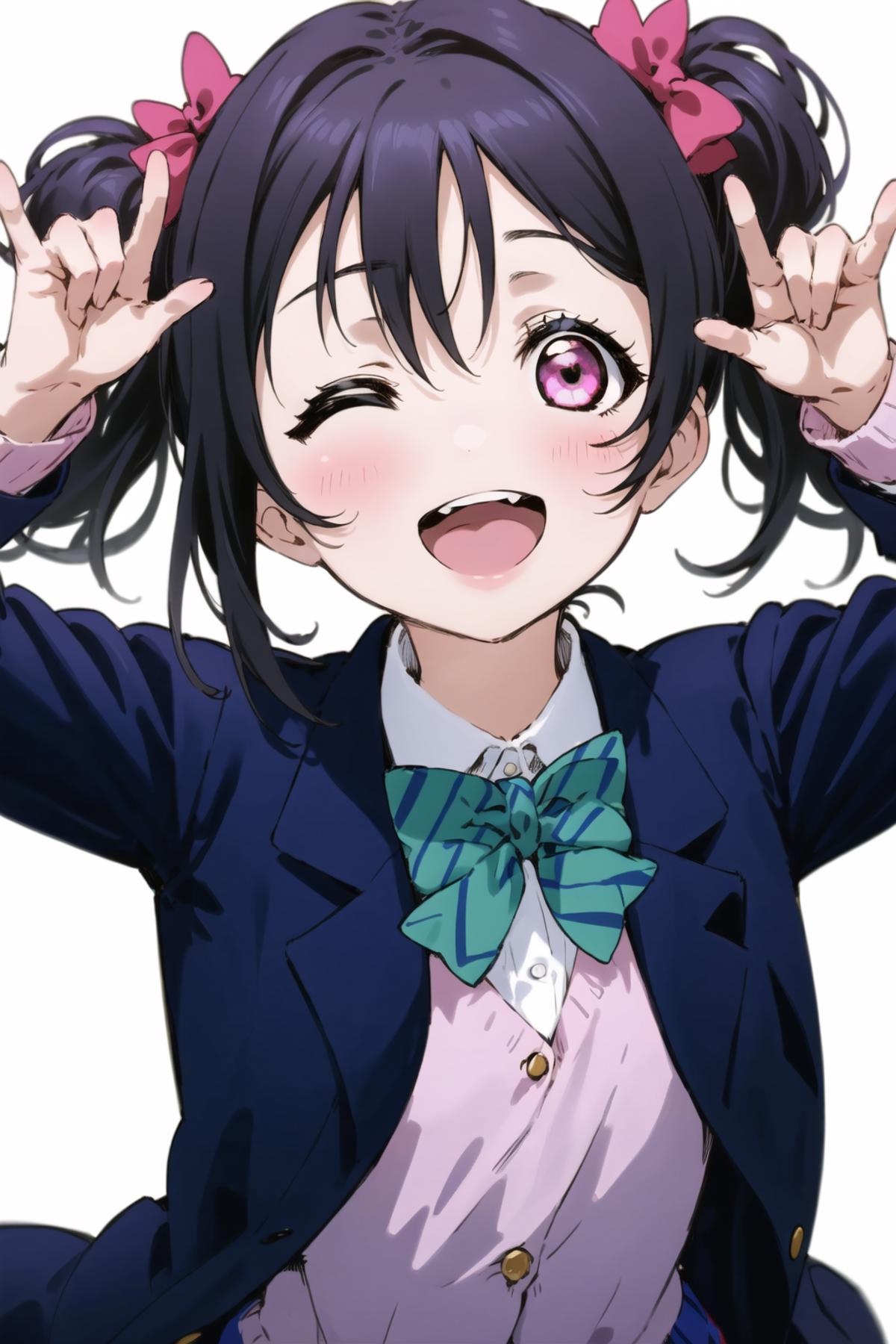 [Pose] Nico Nico Nii!  にっこにっこにー！ image by bombshell