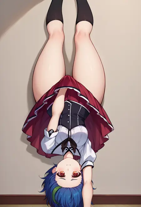 Lycoris Challenge / Chisato Handstand | Concept Lora | [Pony XL]