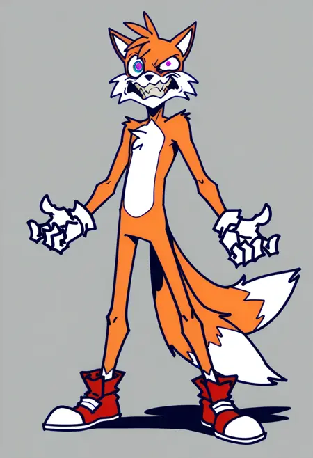 Mashed/Secret Histories Tails (Mashed/Friday Night funkin vs Sonic.exe)