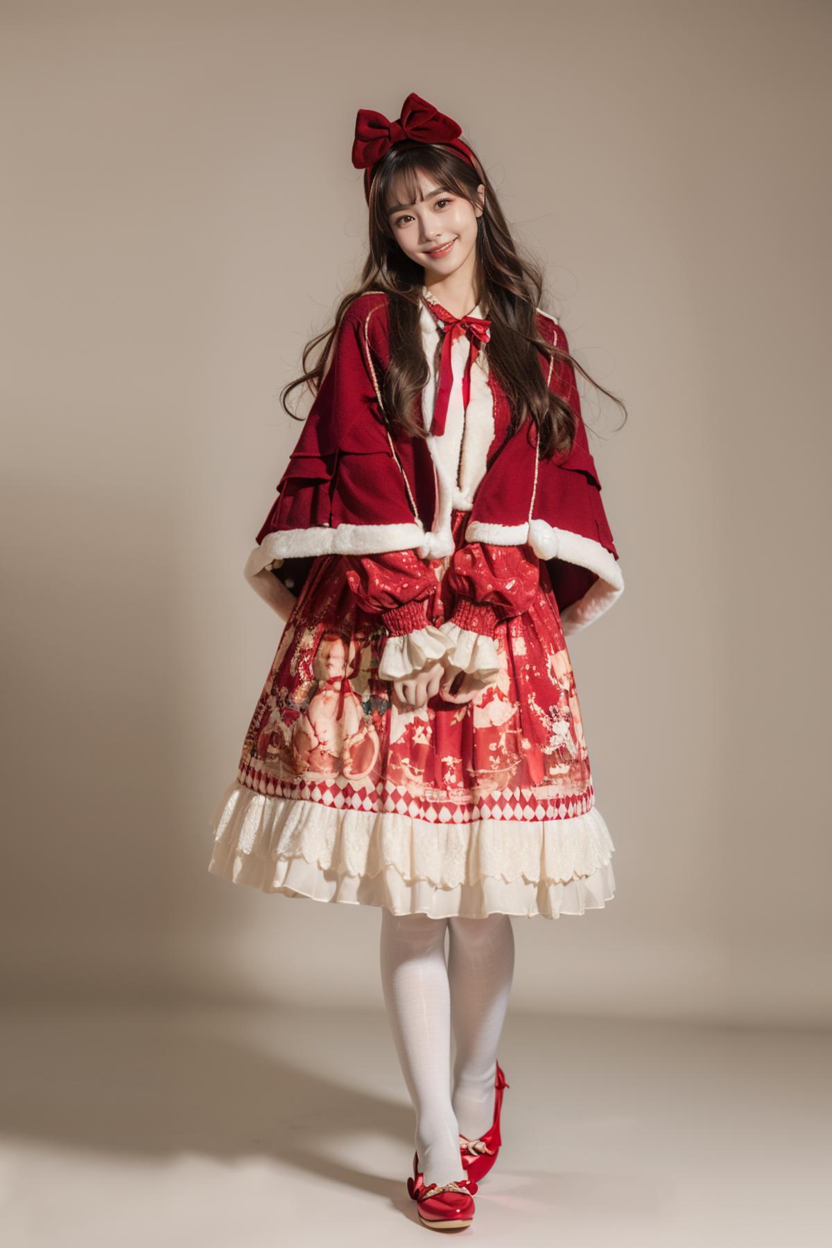 [Realistic] Christmas dress | 圣诞小裙几 image by cyberAngel_