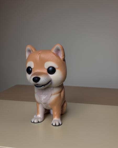 <lora:yomama_pop_toys-10:.9> A professional side product shot of toy dog yomama_pop_toys cheems doge, vinyl figurine on a desk, reflective, studio lit <lora:Cheems_50_2-000001:.9>