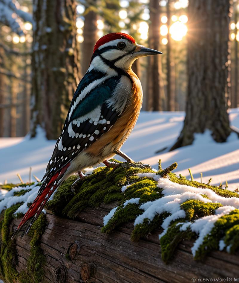 Great spotted woodpecker image by zerokool
