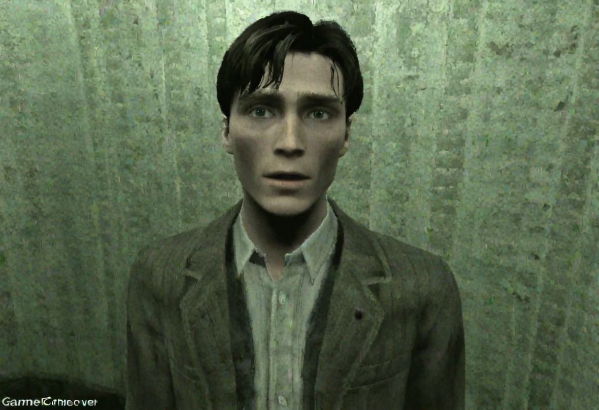 cillian murphy in silent hill horror video game character playstation graphics 3d model low quality ps2 ps1 game playstation 1 graphics