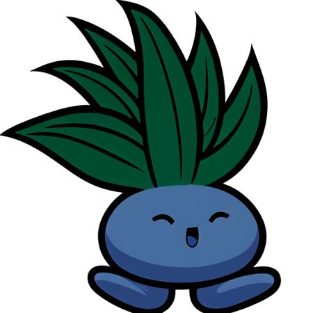 Oddish pokemon SD1.5 Oddish