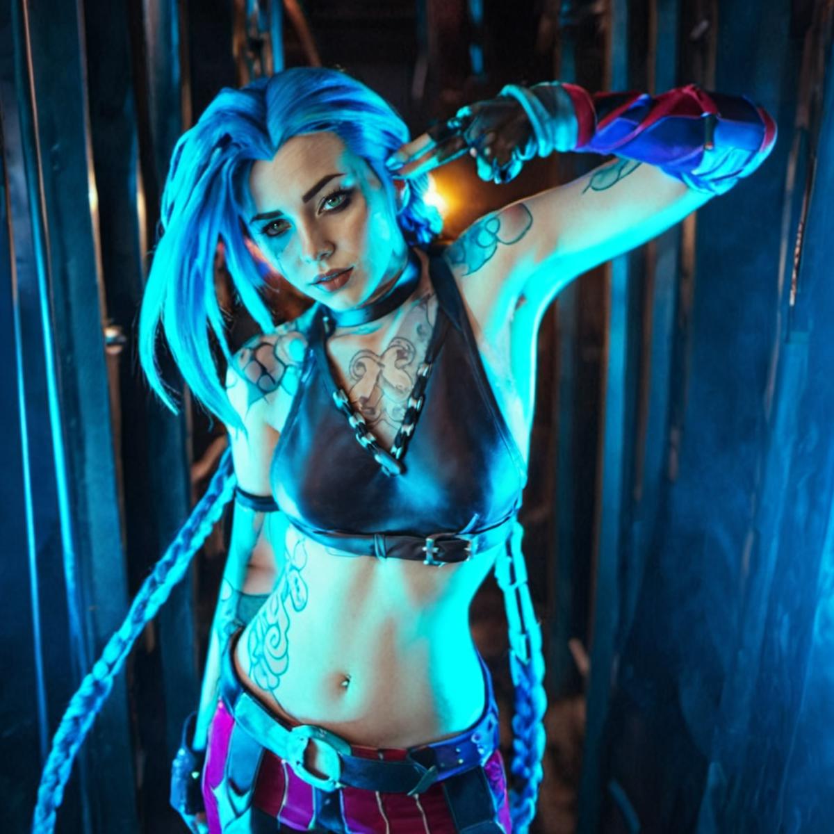 Jinx - Arcane - League of Legends - Realistic SDXL image by PhotobAIt