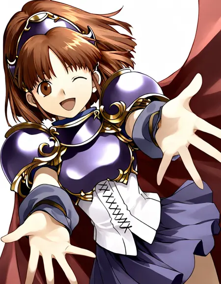Arle Nadja (Puyo Puyo~n/Puyo Puyo 4) Cutscene Art Style [Illustrious-XL]