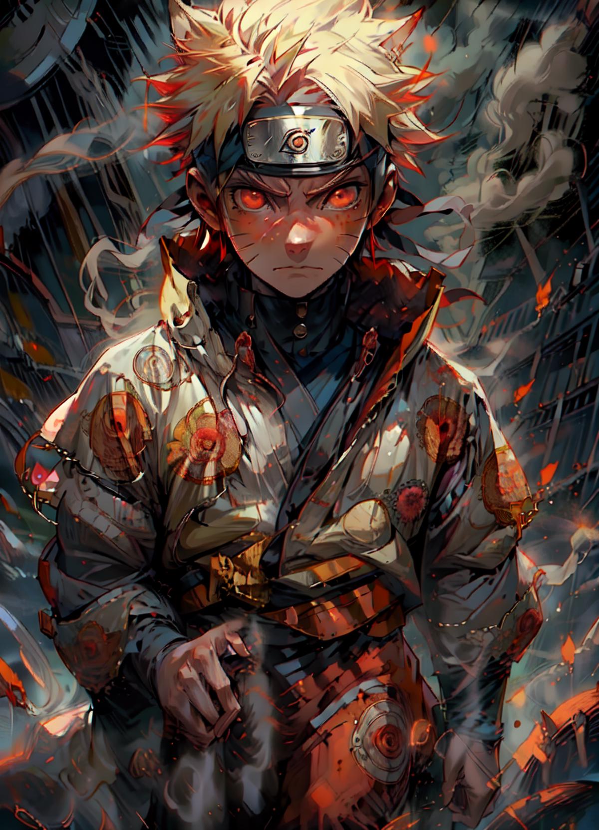 Uzumaki Naruto(うずまき ナルト)漩涡鸣人 LoRa image by Balabubert