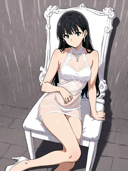 Sky Lounge Private Service —Seductive Flight Attendant