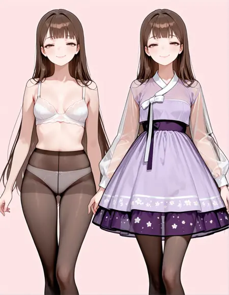 【CONCEPT】Clothes on and off (Illustrious)