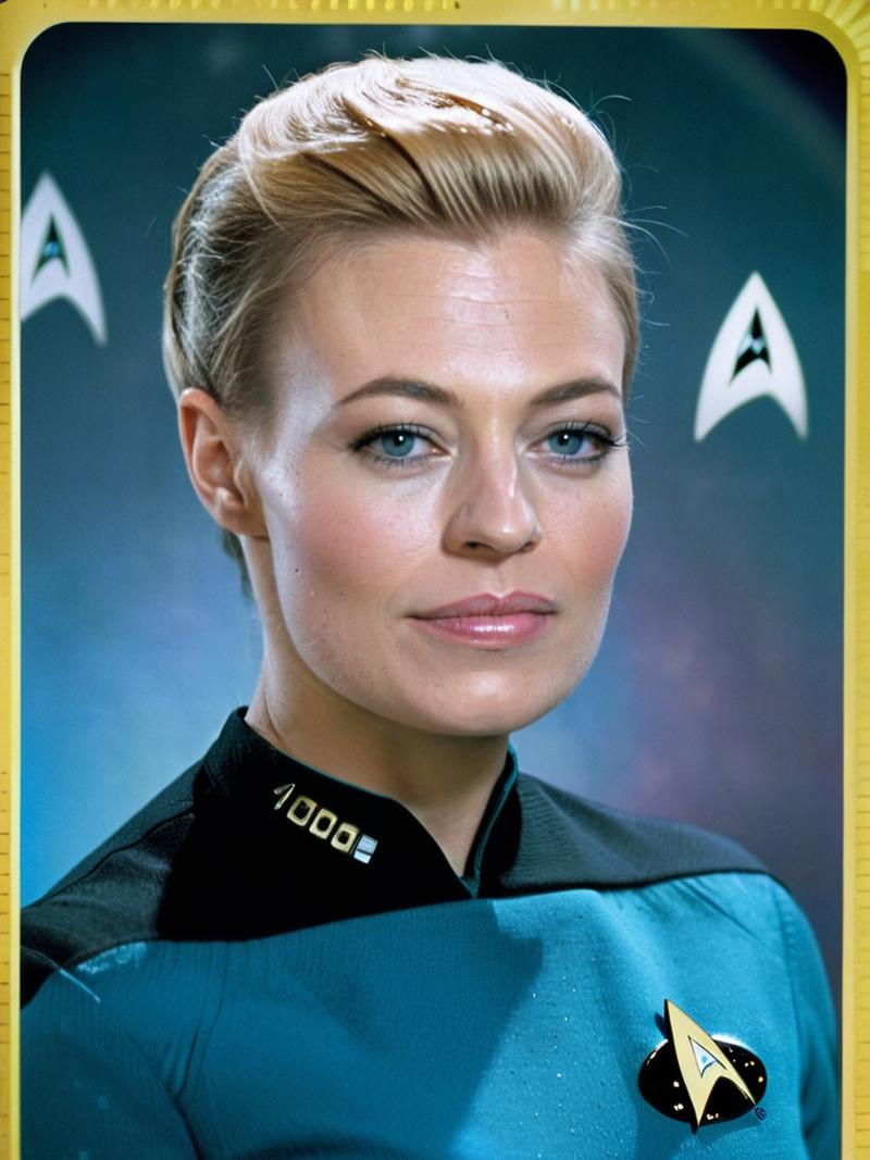 Jeri Ryan young from "Star Trek" image by Ben4Arts