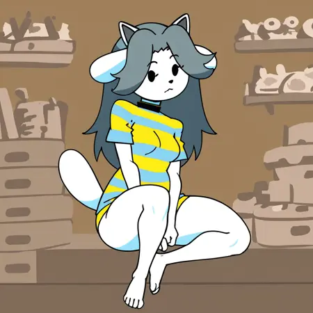 Temmie [Minus8] (Undertale) | PonyXL