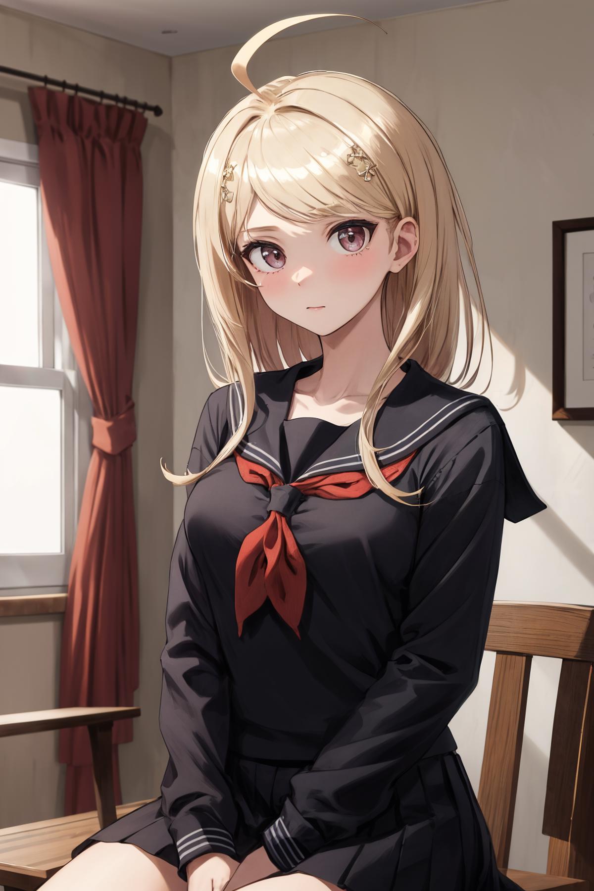 Akamatsu Kaede 赤松楓 / Danganronpa image by Misaki_Akeno