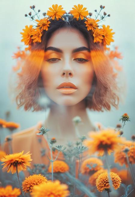 (Hazy and Dreamy Photography by Sarah Bahbah and Carlo Gentile:1.2), award-winning photography, aesthetic and beauty,
unparalleled details, clear background, f/16, visionary, high dynamic range,
dispersion (chromatic aberration),  vastness atmosphere, (center composition, symmetry composition:0.1),
(variegated and marigold colors:0.1) <lora:MJ52:0.6>