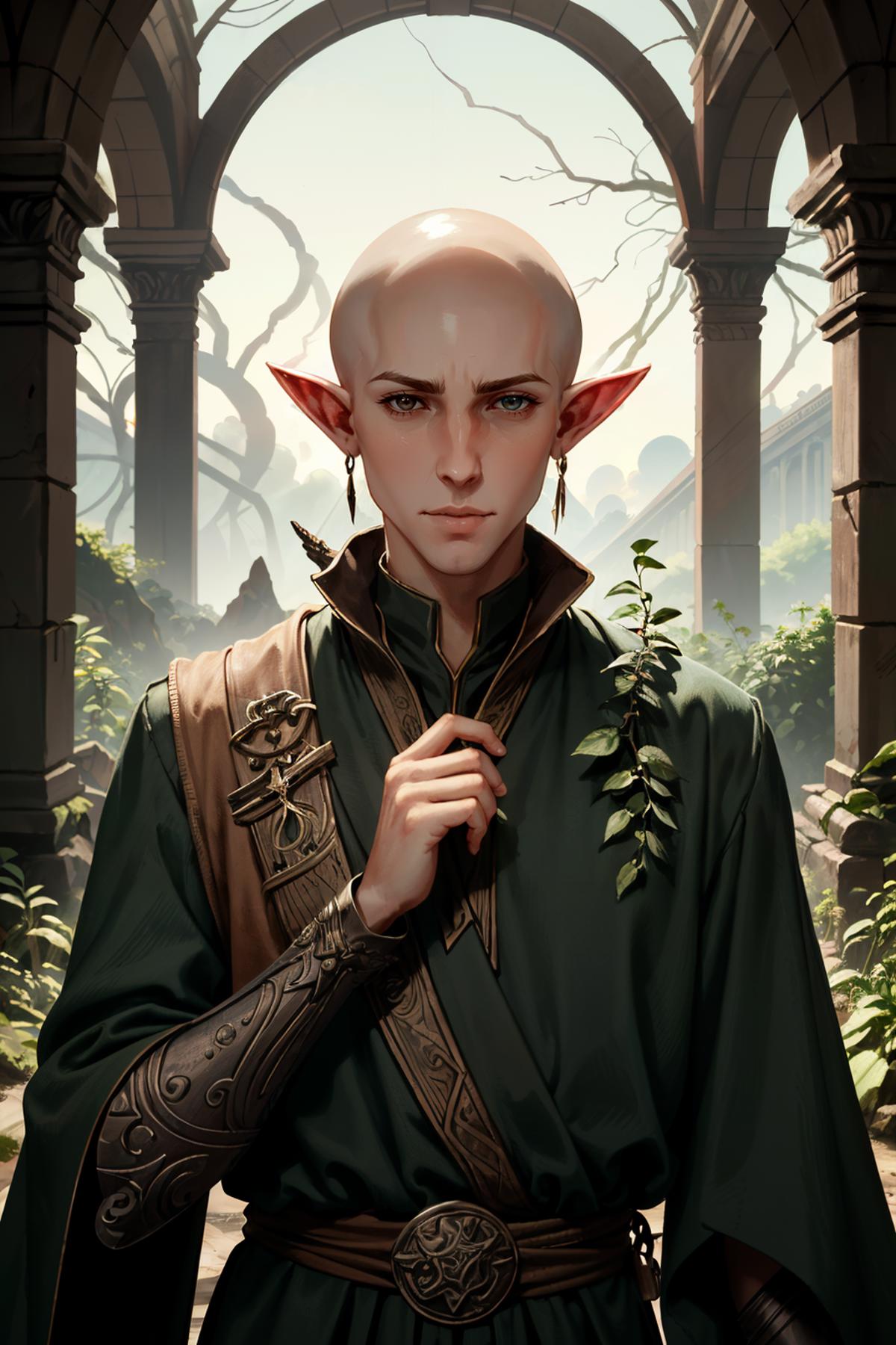 Solas from Dragon Age: Inquisition image by BloodRedKittie