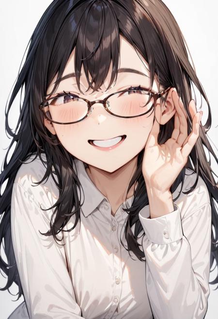 oval cell frame glasses2 SDXL SDXL_V1
