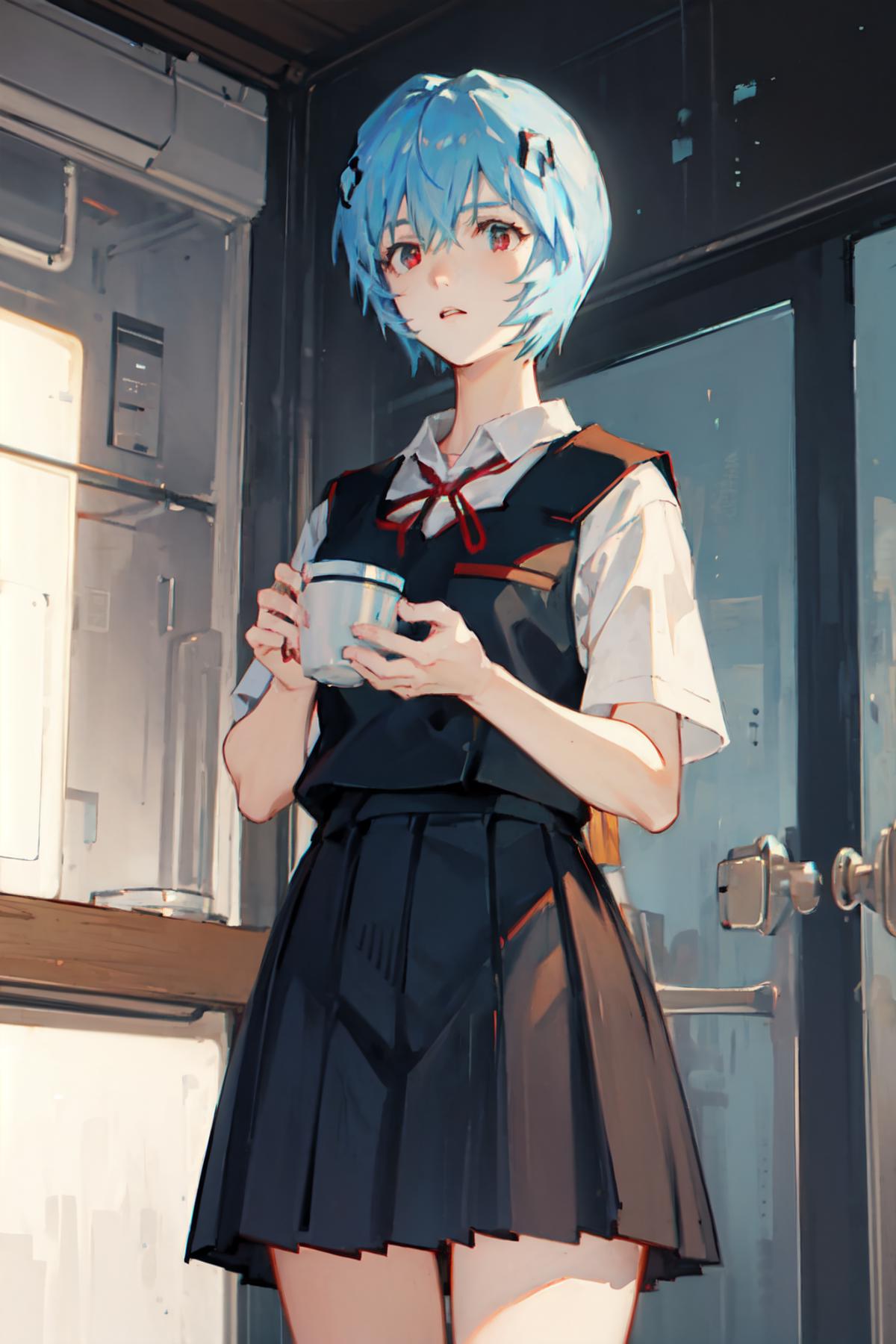 Rei Ayanami (綾波 レイ) - Neon Genesis Evangelion (新世紀エヴァンゲリオン) image by VitaminS