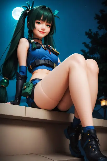 Pony & SD 1.5 | Qingyi | Zenless Zone Zero |