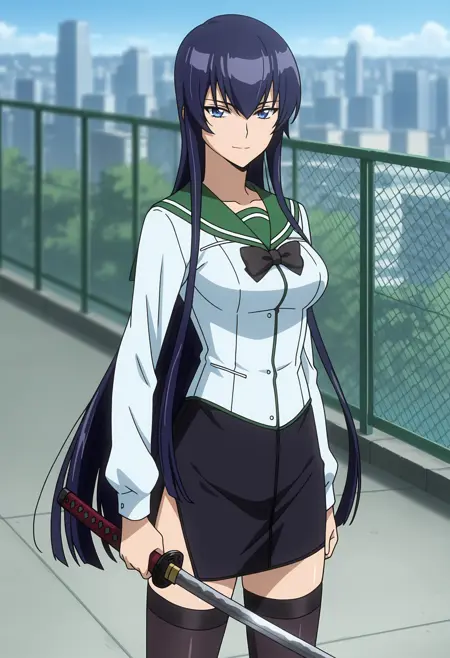 Busujima Saeko [5 outfits] | Illustrious | Highschool of the Dead