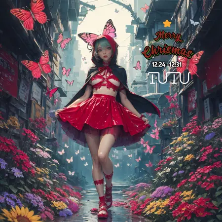 Tutu’s Christmas Sexy Uniform Special (1)/图图的圣诞情趣制服特辑(壹)