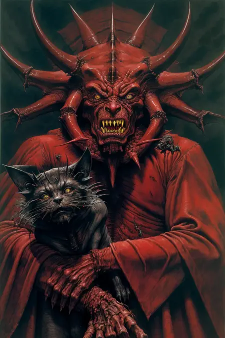 [Nightmare Series] by Wayne Barlowe - LoRA Style