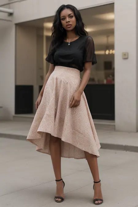 High Low Skirts (Asymmetric Skirts)