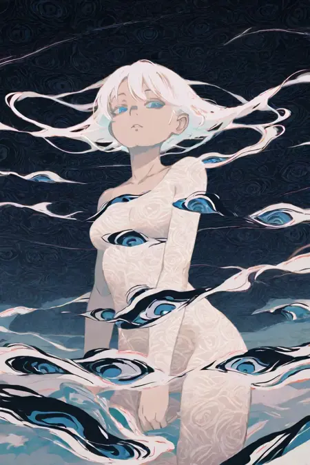 psychedelic art style