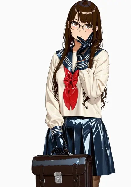 Latex Serafuku (School Uniform) TypeB