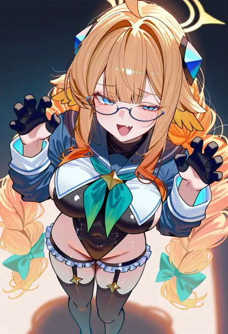 Shimiko Endo (Magical) I Blue Archive I IllustriousXL and NoobAI