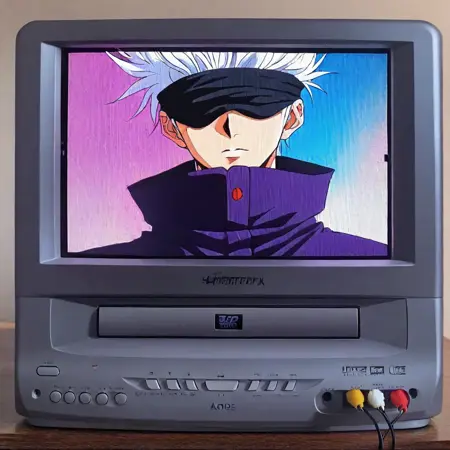 Vhs TV Retro Anime illustriousXL