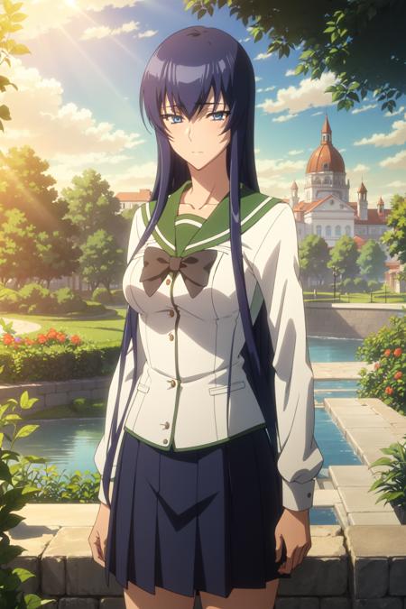 Saeko Busujima / 毒島 冴子 ( Highschool of the Dead / HOTD / Gakuen Mokushiroku ) Anime Design v1.0