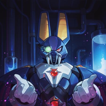 Dark Dizzy [Dark Necrobat from MMX] - (Illustrious) V1